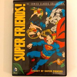 10/$20💙DVD - SUPER FRIENDS Legacy of Super Powers - Comics